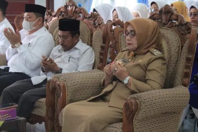 Wakil Bupati Menghadiri Halal BI Halal Dan Tepung Tawar Jamaah Haji