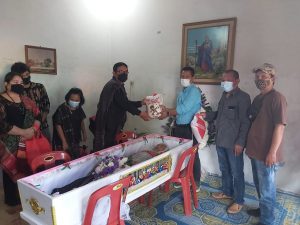 Ketua Pewarta Melayat Wartawan Pewarta.co