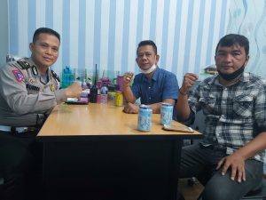 Kawan Lama, Pertemuan Ketua Pewarta dengan Kasubnit I Satlantas Polrestabes Medan