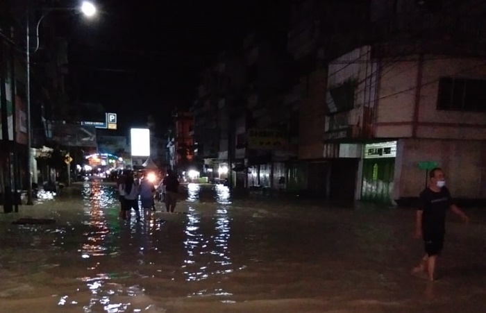 Debit Air dari Simalungun, Kota Tebing Tinggi dan Batu Bara Dilanda Banjir  